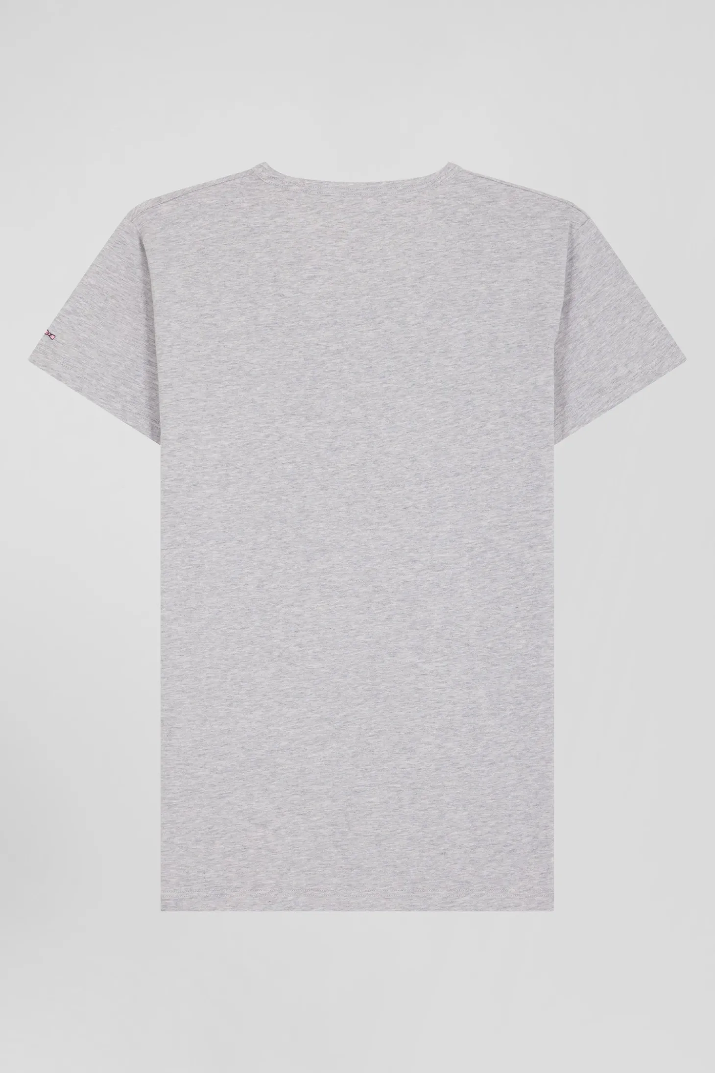 T-shirt en coton stretch gris