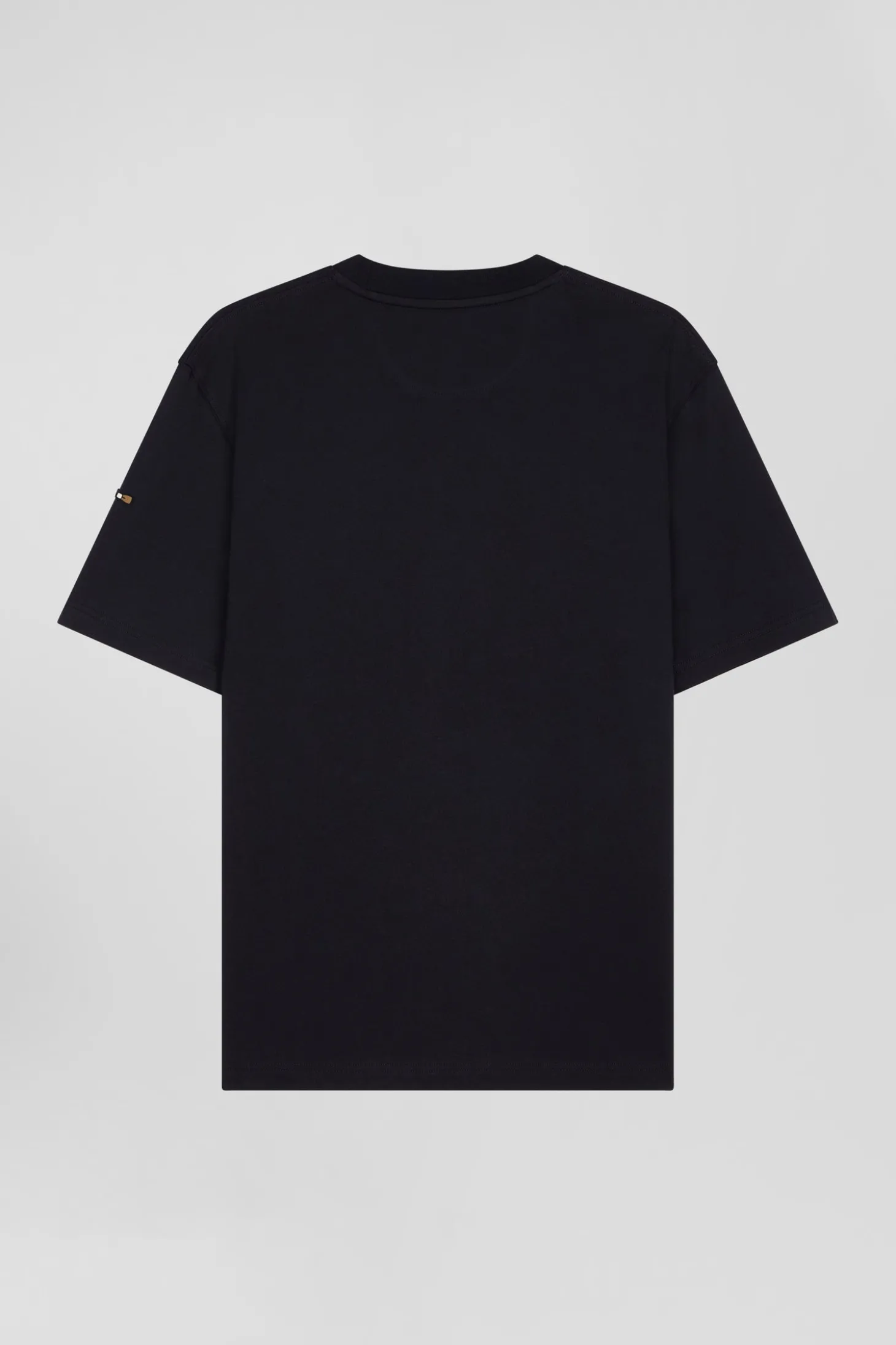 T-shirt manches courtes bleu marine application Eden Park Rugby coupe Oversized