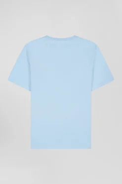 T-shirt manches courtes ciel emblème tissu cravate coupe Regular