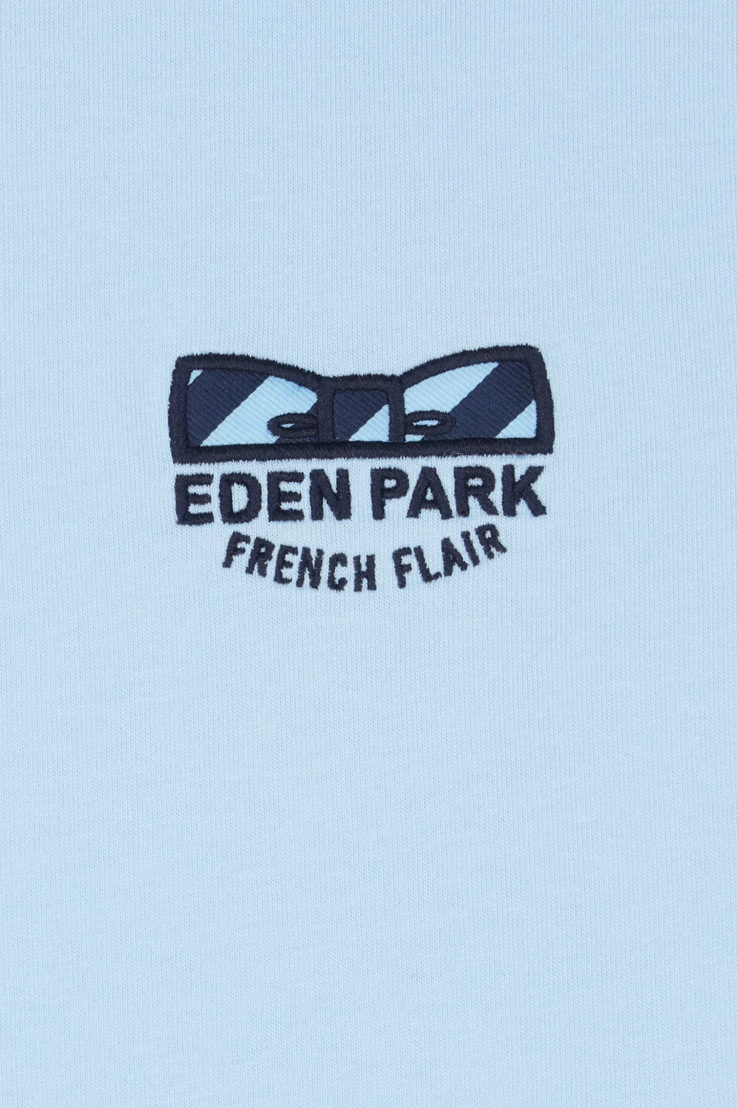 T-shirt manches courtes ciel emblème tissu cravate coupe Regular