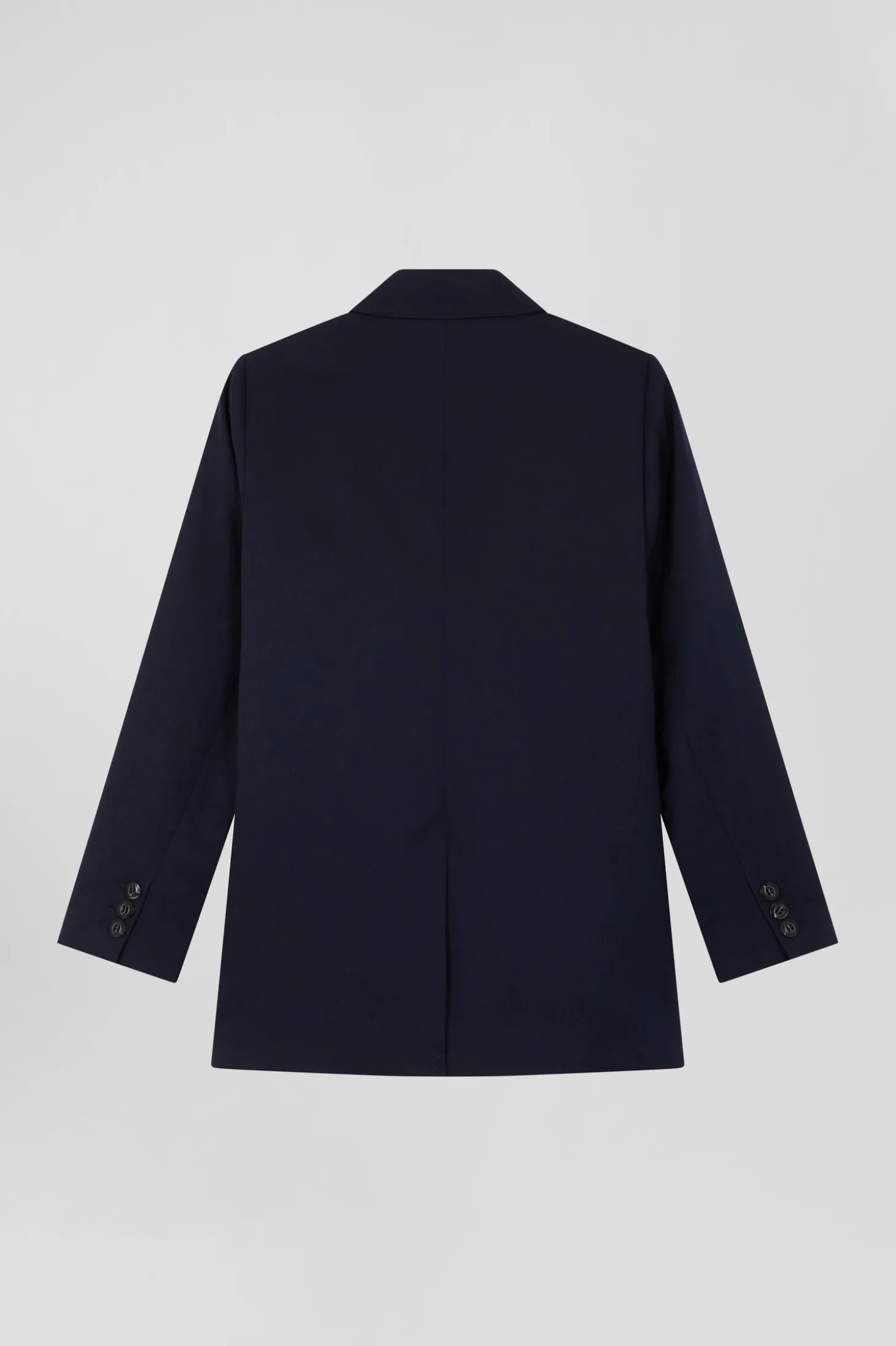 Veste blazer à double boutonnage bleu marine coupe Modern