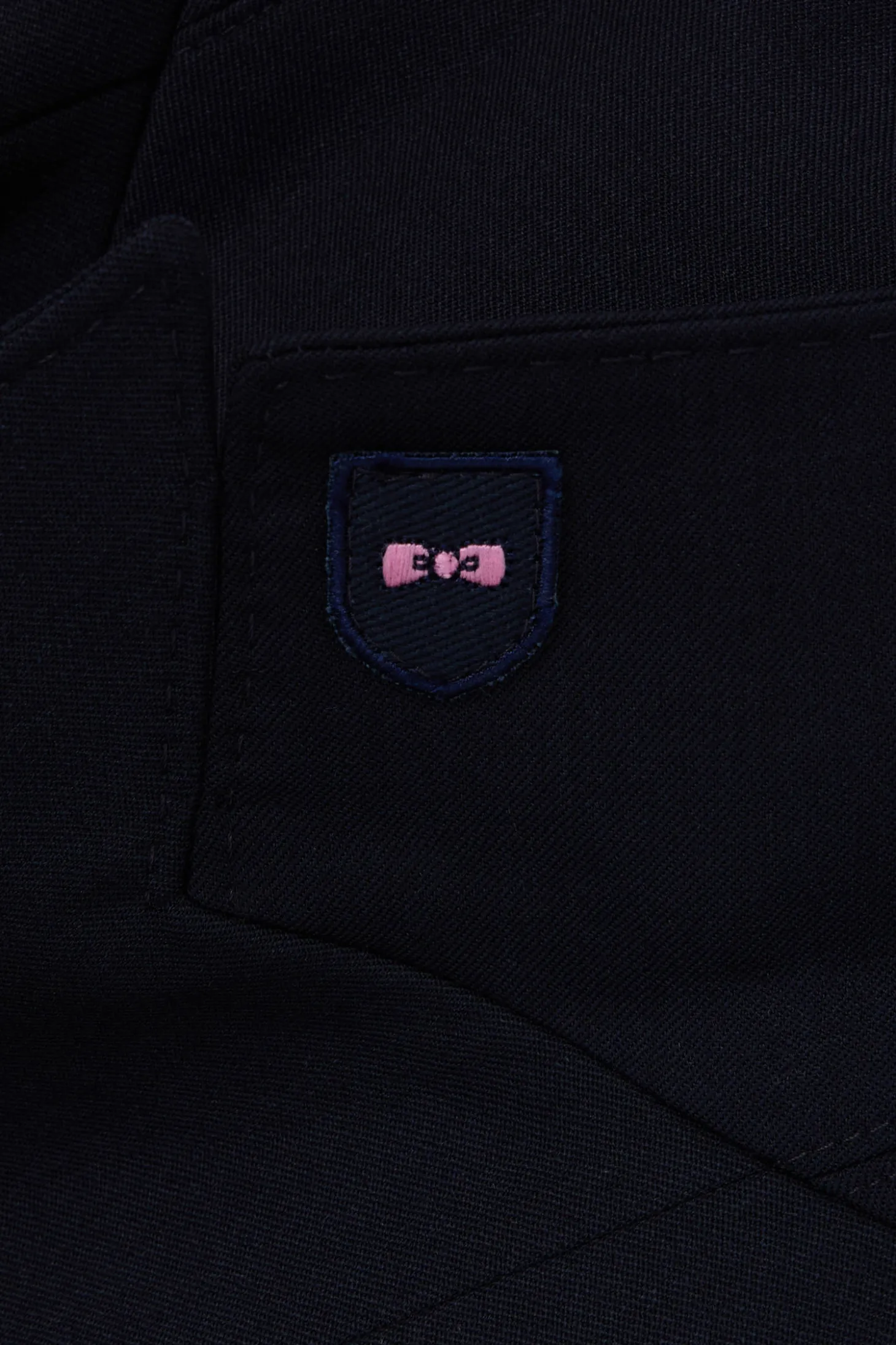 Veste blazer à double boutonnage bleu marine coupe Modern