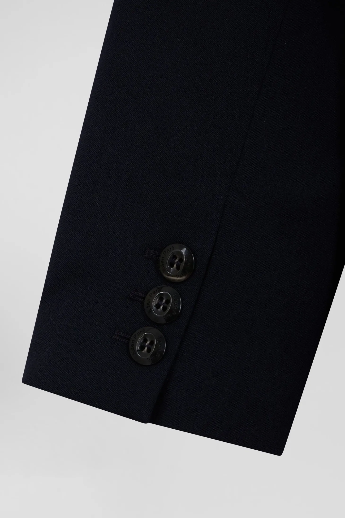 Veste blazer à double boutonnage bleu marine coupe Modern